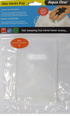 NEW ** Aqua One Small Net Bag (12x8cm) for all Aquarium Filter Media