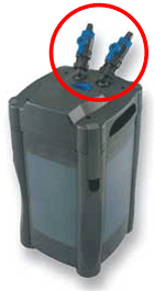 Aqua One Filter  Elbow for Aquis CF1000 / CF1200 Canister Filter