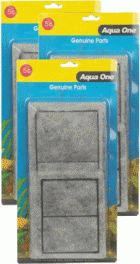 Aqua One (5c) Carbon & Wool Cartridge *** TRIPLE PACK ***