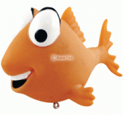 Aqua One Floating Goldfish Aquarium Ornament (5cm x5cm x5cm)