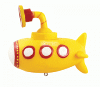 Aqua One Floating Submarine Aquarium Ornament (8cm x5cm x7cm)